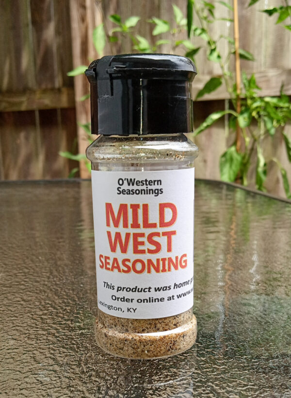 Mild West Seasoning in a bottle