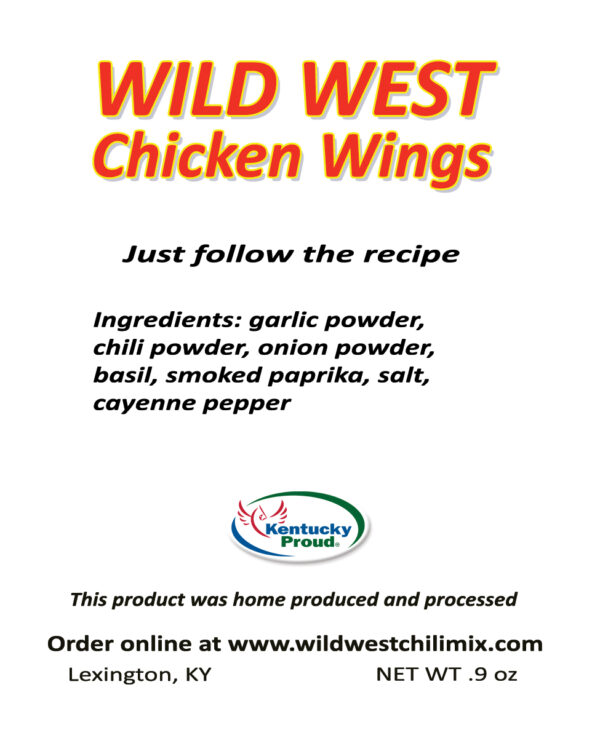 Wild West Chicken Wings Mix