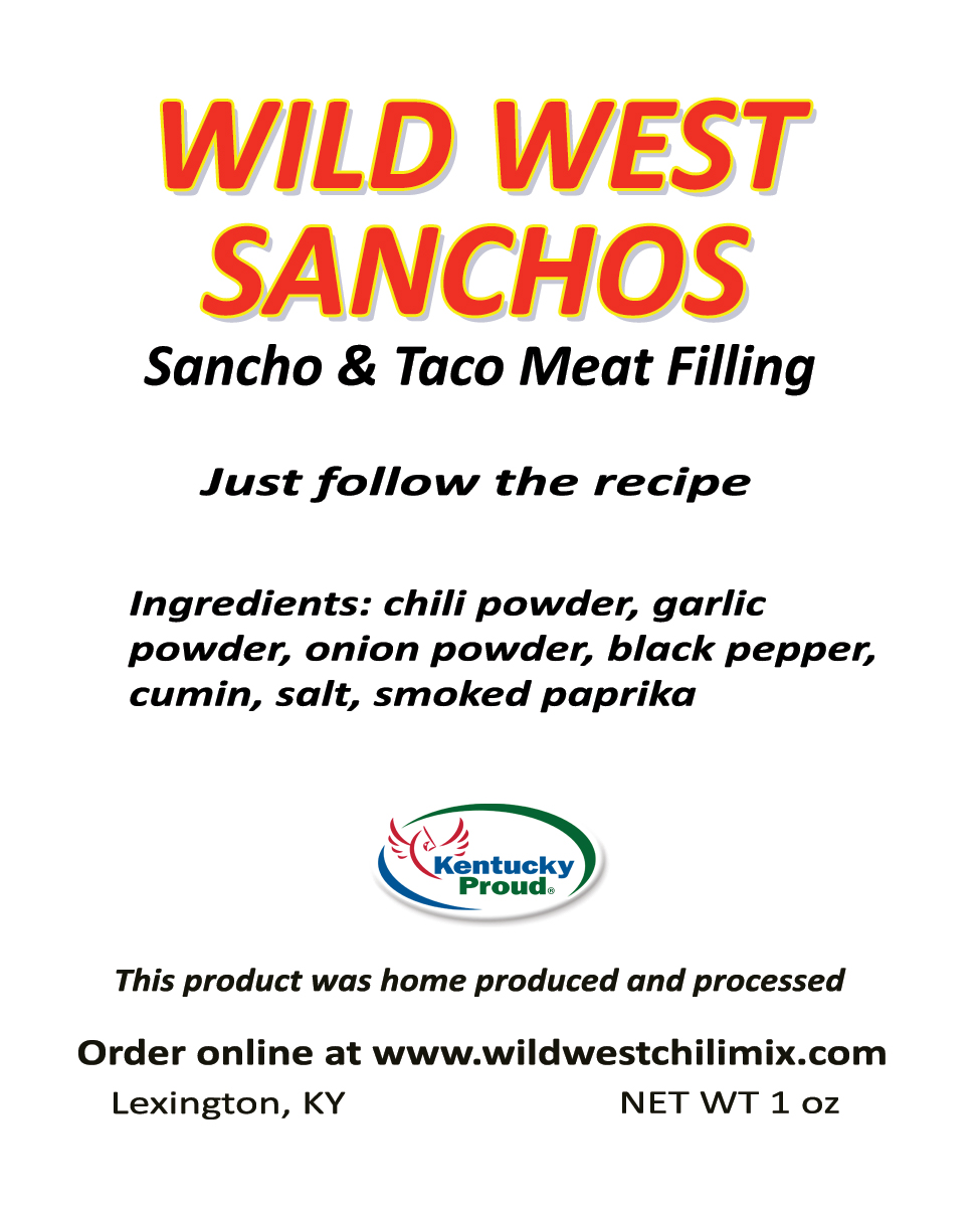 Wild West Sanchos Meat Sauce