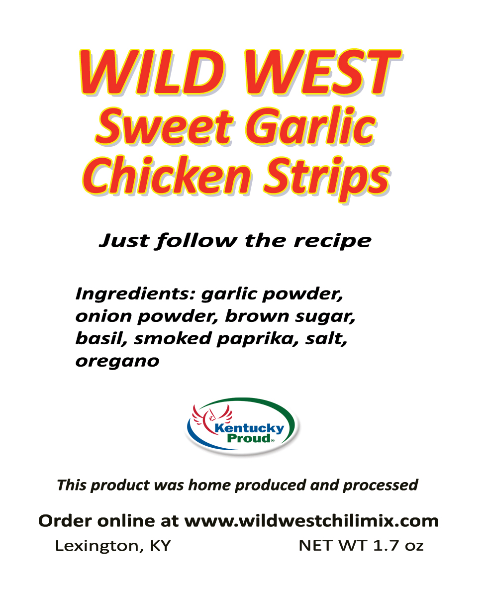 Wild West Sweet Garlic Chicken Strips