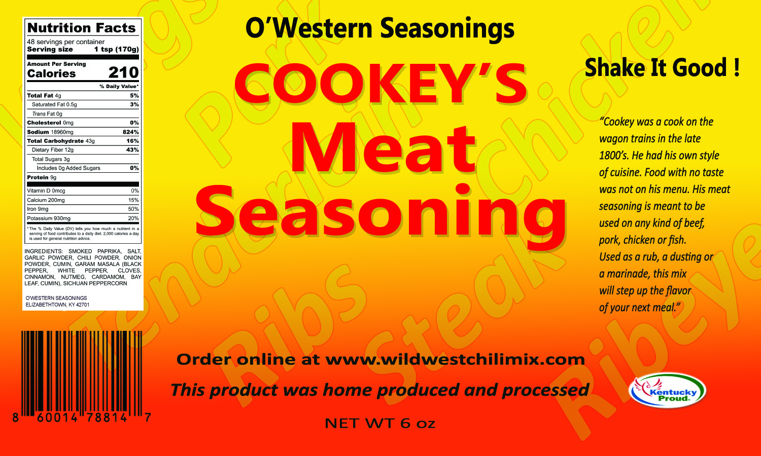 Cookey’s Meat Seasoning